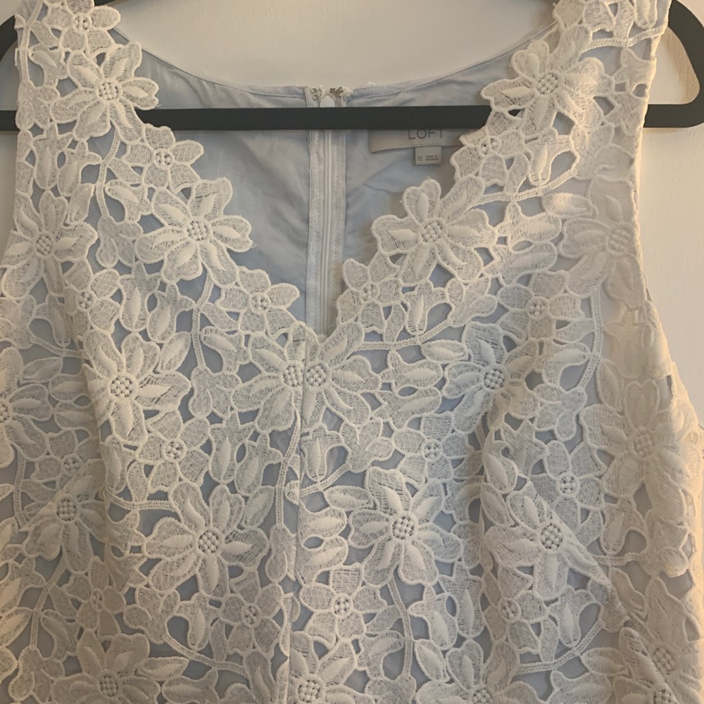 Loft Flower Lace Dress